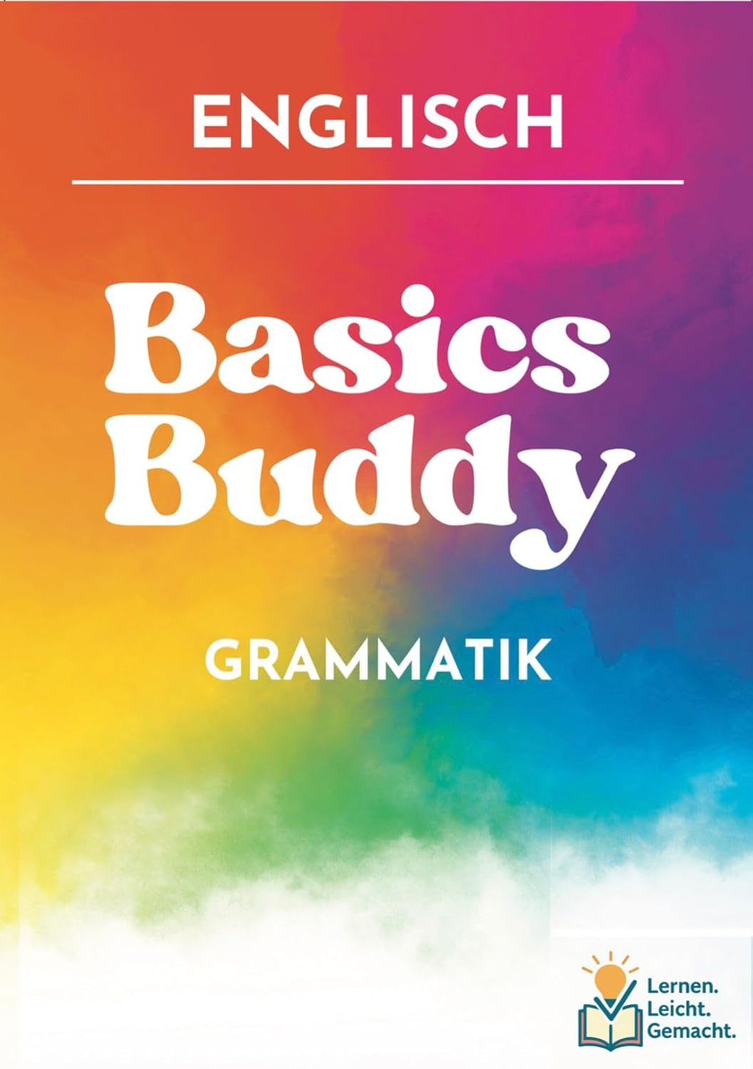 Cover des ersten Basics Buddy Buchs über englische Grammatik